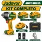 Llave de Impacto 1/2 pulg. 780 Nm Brushless 20 V - JADEVER JDCD1B785 - Incluye Bateria y Cargador