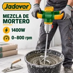 Mezclador Eléctrico 1400W M14 0-800rpm - Jadever JDMX151408