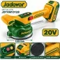 Ventosa Vibradora Inalámbrica 20V 130mm 50kg - JADEVER JDTVM1D128 - Incluye Bateria y Cargador