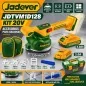 Ventosa Vibradora Inalámbrica 20V 130mm 50kg - JADEVER JDTVM1D128 - Incluye Bateria y Cargador