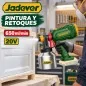 Pistola de Pintar Inalámbrica 20V 650ml/min - JADEVER JDSU30661 - Sin Bateria
