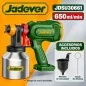 Pistola de Pintar Inalámbrica 20V 650ml/min - JADEVER JDSU30661 - Sin Bateria