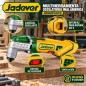 Multiherramienta Oscilatoria 20V 6 Velocidades - Jadever JDMUP5020 - Sin Bateria