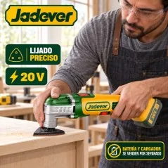 Multiherramienta Oscilatoria 20V 6 Velocidades - Jadever JDMUP5020 - Sin Bateria