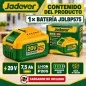 Batería Li-Ion P20S 20V 7.5Ah - Jadever JDLBP575