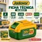 Batería Li-Ion P20S 20V 7.5Ah - Jadever JDLBP575