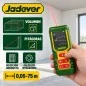Medidor de Distancia Laser 75m Jadever JDDL15167 Caja