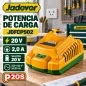 Cargador de Bateria 20V 2,0A 220-240V Jadever JDFCP502 Caja