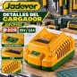 Cargador de Bateria 20V 2,0A 220-240V Jadever JDFCP502 Caja