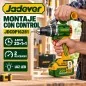 Taladro Percutor Brushless 13mm 162Nm 20V 2x Baterias 4Ah Jadever JDCDP16281