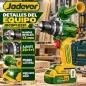 Taladro Percutor Brushless 13mm 162Nm 20V 2x Baterias 4Ah Jadever JDCDP16281