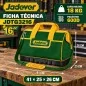 Bolso de Herramientas 16" con Base (41x25x26 cm) Jadever JDTG3216