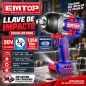 Llave de Impacto 3/4" Brushless 1350Nm 20V - EMTOP - ECIWL201355 - No Incluye Bateria