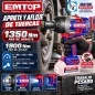 Llave de Impacto 3/4" Brushless 1350Nm 20V - EMTOP - ECIWL201355 - No Incluye Bateria
