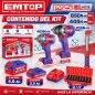 Combo 2 Llaves de Impacto + Lampara Brushless 20V - EMTOP - EOSLI241195 - Incluye Bateria y Cargador
