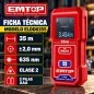 Medidor de Distancia Laser 35m - EMTOP - ELDD0355