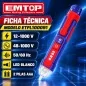 Detector de Corriente Sin Contacto 12-1000V - EMTOP - ETPL100091