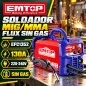 Soldador MIG/MMA Flux sin Gas 130A - EMTOP - EFC1352