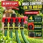 Conector Multiple para Manguera 1 a 4 - EMTOP - EMHHC1402