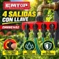 Conector Multiple para Manguera 1 a 4 - EMTOP - EMHHC1402