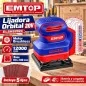 Lijadora Orbital 20V Brushless - EMTOP - ELSHS2024 - No Incluye Bateria