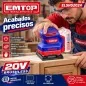 Lijadora Orbital 20V Brushless - EMTOP - ELSHS2024 - No Incluye Bateria