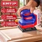 Lijadora Orbital 20V Brushless - EMTOP - ELSHS2024 - No Incluye Bateria