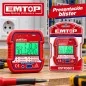 Comprobador de Tomas Electricas LCD - EMTOP - ESTR30011