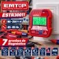 Comprobador de Tomas Electricas LCD - EMTOP - ESTR30011