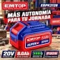 BATERÍA LI-ION 20V 8.0AH P20S - EMTOP - EBPK2128