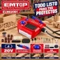 MINITORNO INALÁMBRICO 20V 40 ACCESORIOS - EMTOP - ELMG2001 - No Incluye Bateria