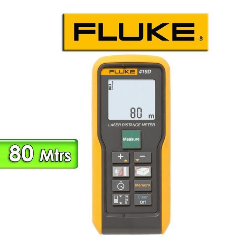 Medidor de Distancia Laser - Fluke - 419D - Distancias hasta 80 metros
