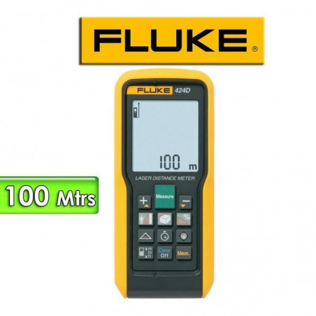 Medidor de Distancia Laser - Fluke - 424D - Distancias hasta 100 metros