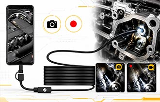 Captura de fotografías y videos con el Endoscopio Pro Instruments