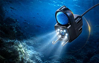 Luces LED regulables de la cámara subacuática P300